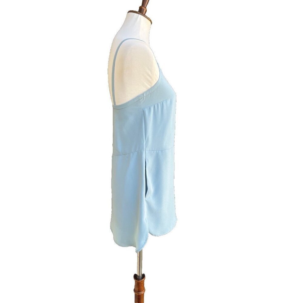Valette Women's Blue Tourmaline Strappy Tunic Top Size XS - Picture 11 of 12